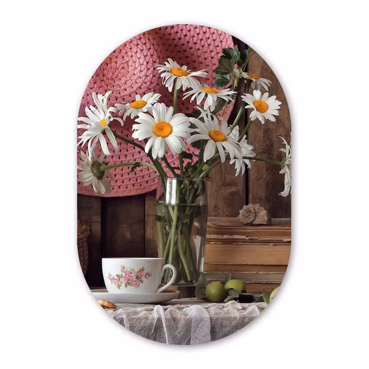 Muurovaal - Tafel - Thee - Stilleven — 2