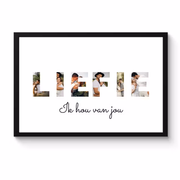 Foto in lijst - Liefie — 1