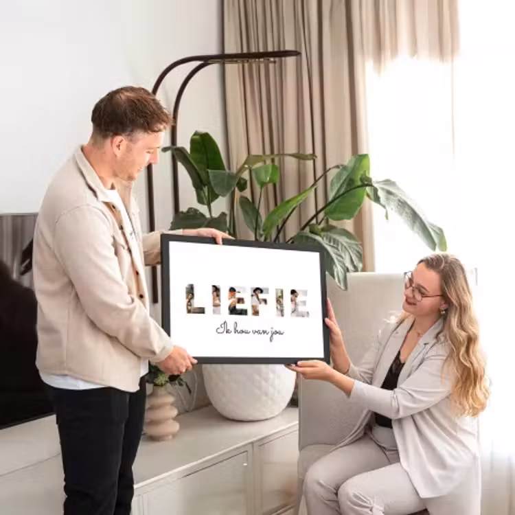 Foto in lijst - Liefie — 2