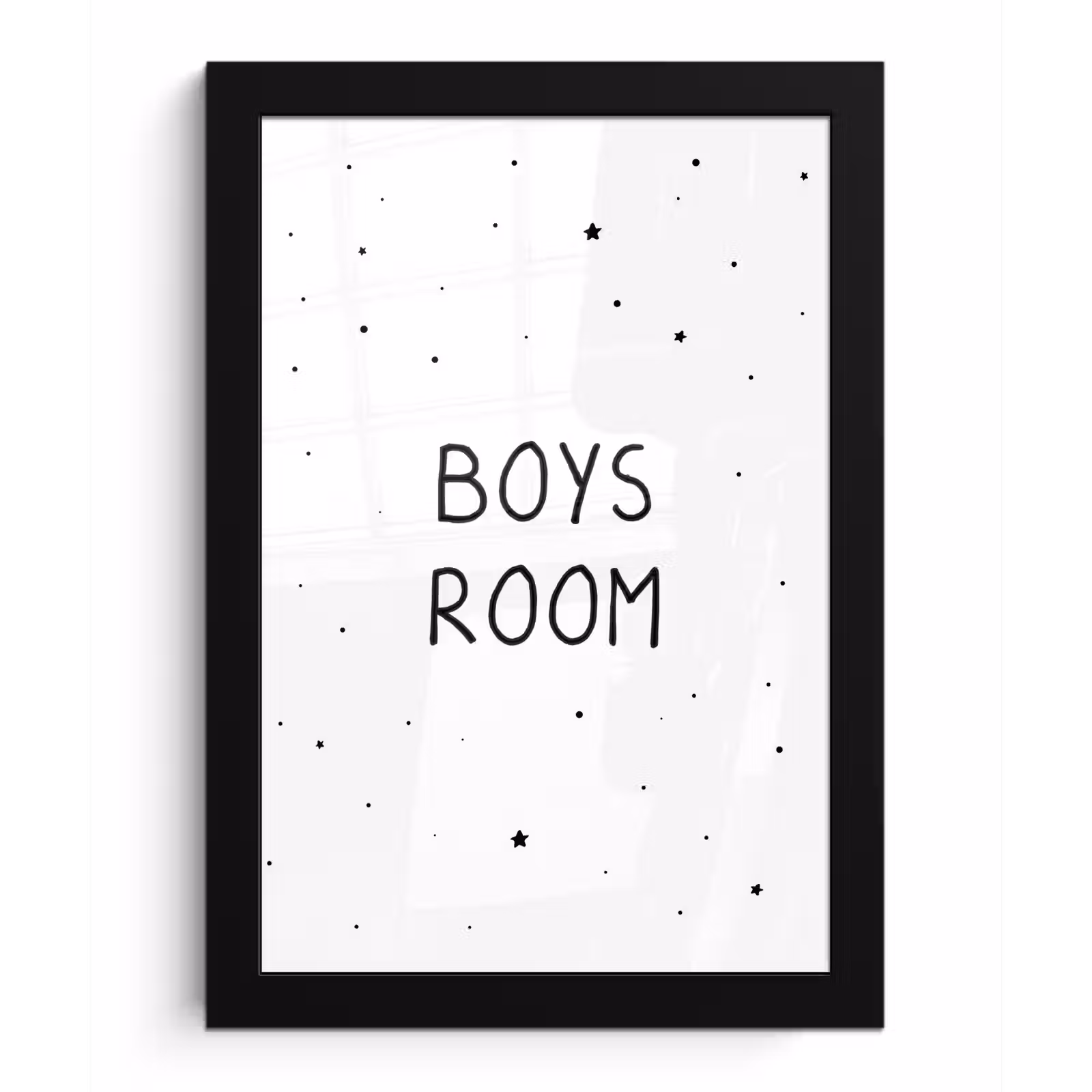 Poster met lijst - Quotes - Boys room - Spreuken - Jongens - Kind — 1