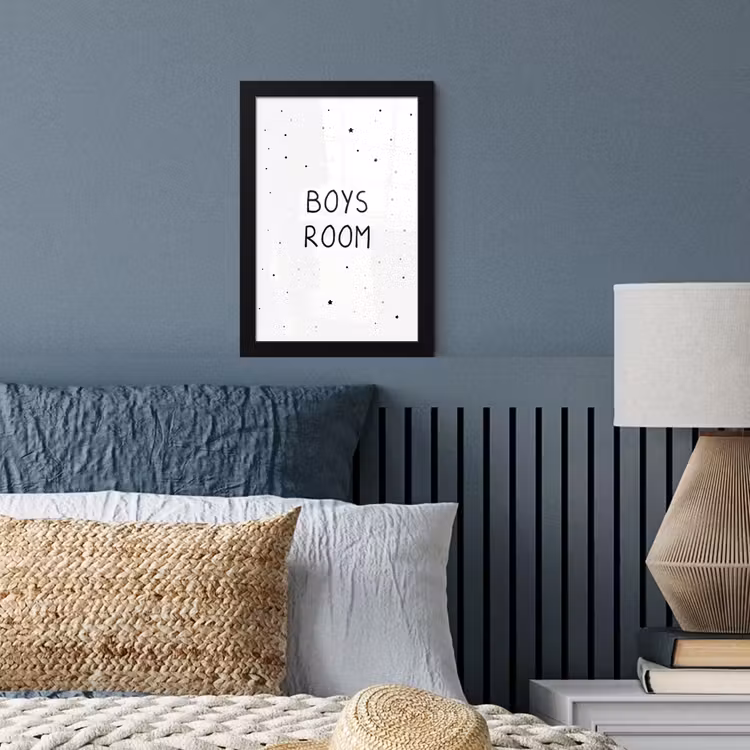 Poster met lijst - Quotes - Boys room - Spreuken - Jongens - Kind — 3