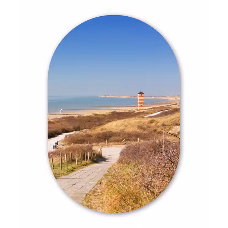 Muurovaal - Strand - Zee - Vuurtoren - Nederland — 3