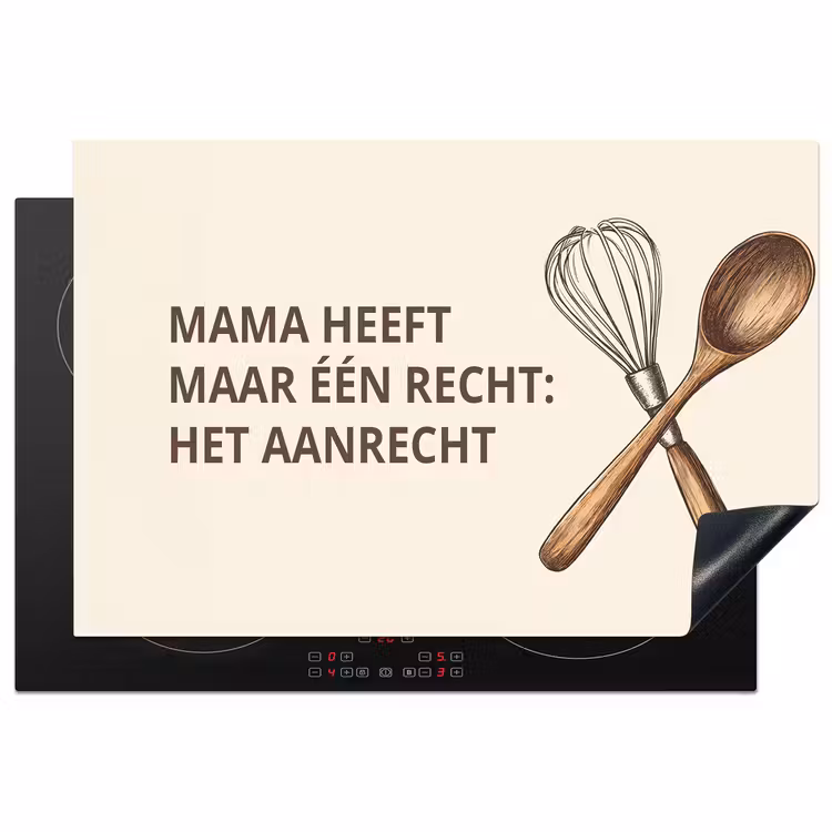 Inductie beschermer - Mama heeft maar één recht — 1