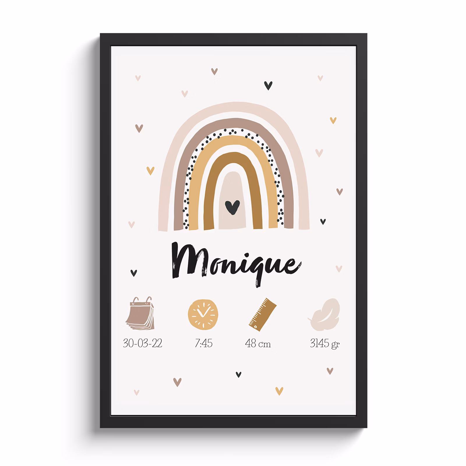 Geboorteposter — 1