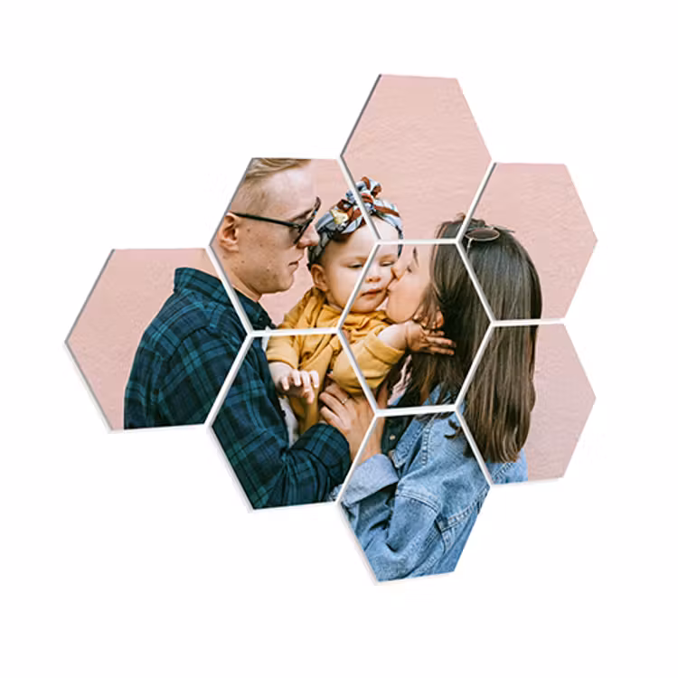 Foto over meerdere hexagons — 3