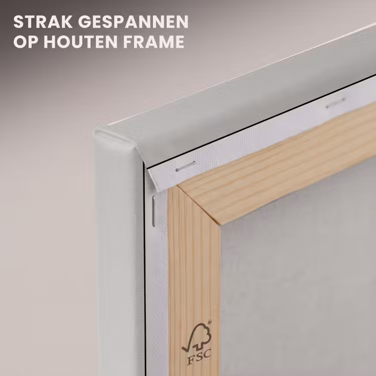 Canvas schilderij - Doorkijk - Water - Strand — 7