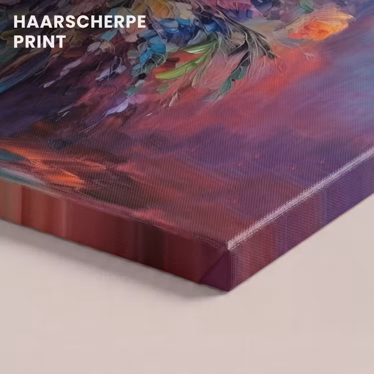 Canvas schilderij - Bloemen - Kunst - Schilderij - Lente - Boeket — 5
