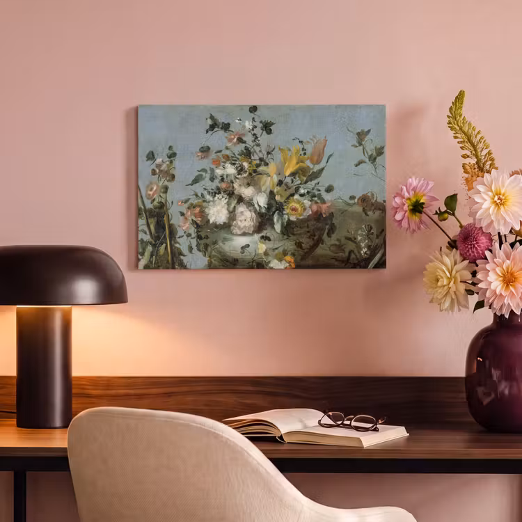 Canvas schilderij - Bloemen - Oude Meesters - Olieverf — 6