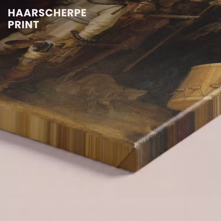 Canvas schilderij - De Nachtwacht - Kunst - Oude meesters - Rembrandt — 5