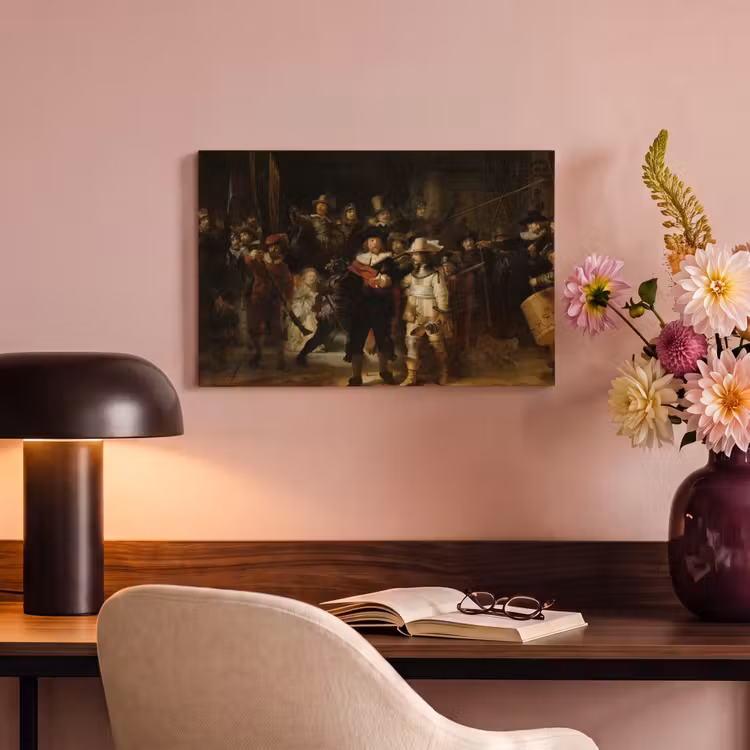 Canvas schilderij - De Nachtwacht - Kunst - Oude meesters - Rembrandt — 6