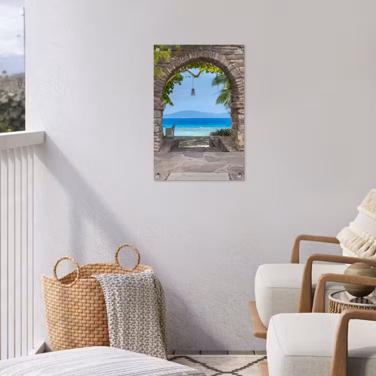 Tuinposter - Een poort naar paradijs — 3