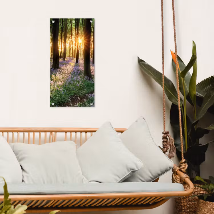 Tuinposter - Bloemenzee in het ochtendlicht — 5
