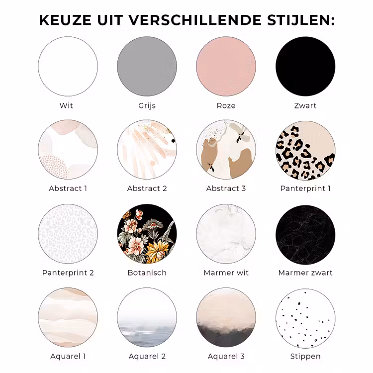 Container sticker huisnummer rond — 5