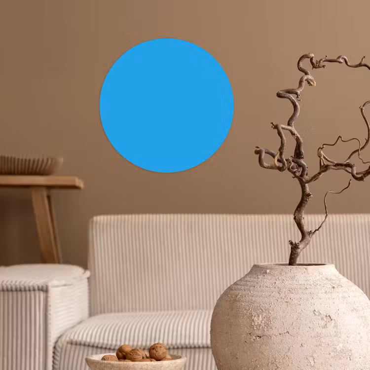 Behangcirkel - Blauw - Licht - Kleuren — 2