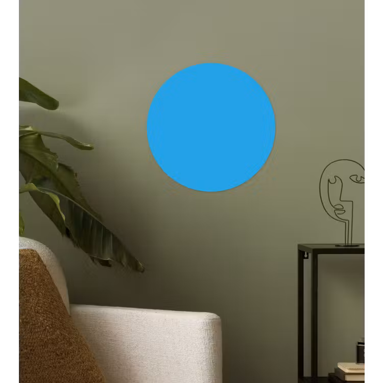 Behangcirkel - Blauw - Licht - Kleuren — 3