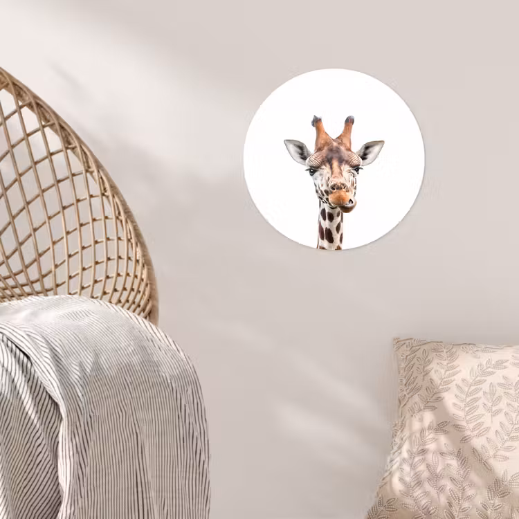 Behangcirkel - Wilde dieren - Giraffe - Kinderen - Jongen - Dieren — 5