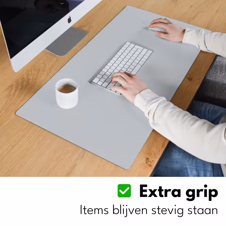 Bureau onderlegger - Interieur - Grijs - Licht — 5
