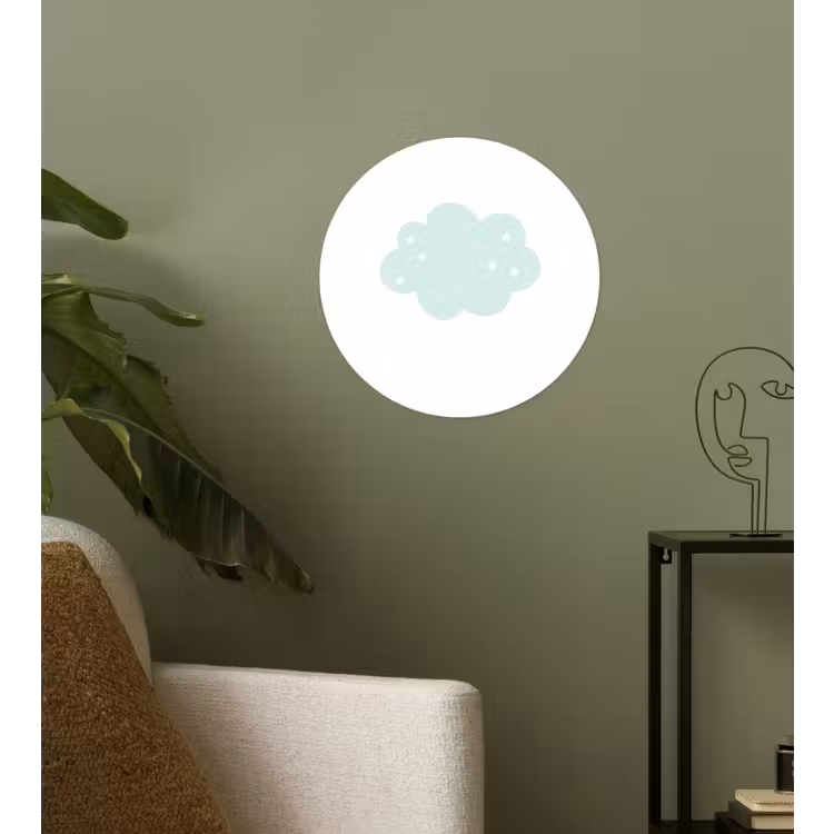 Behangcirkel - Wolk - Sterretjes - Pastel - Kinderen - Baby — 3