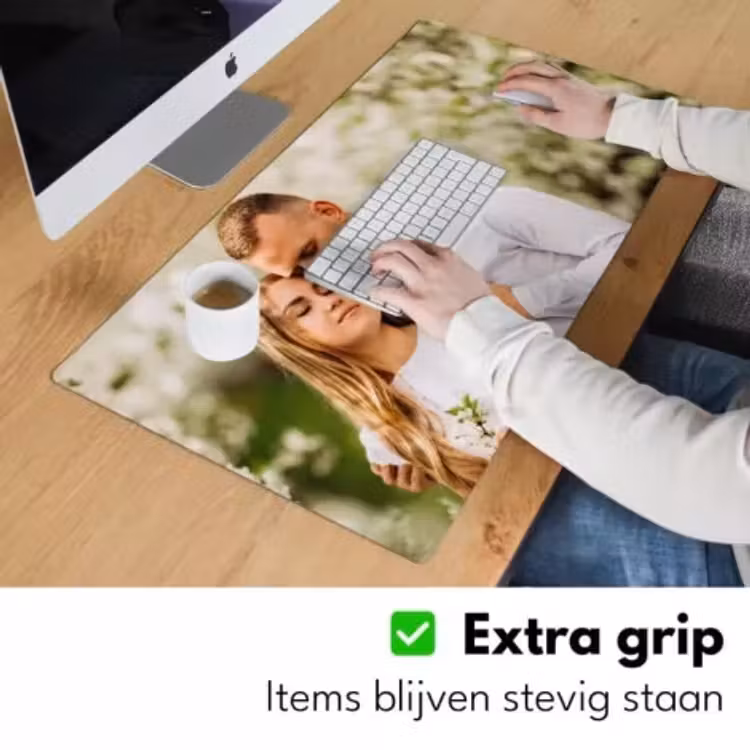 Bureau onderlegger met foto — 4