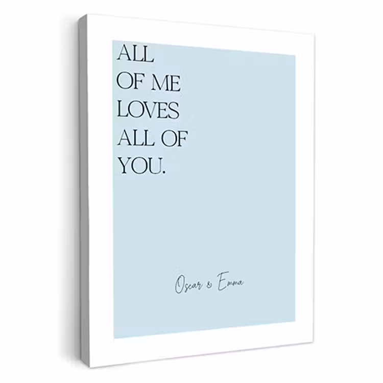 Canvas - Personaliseerbare quote — 1