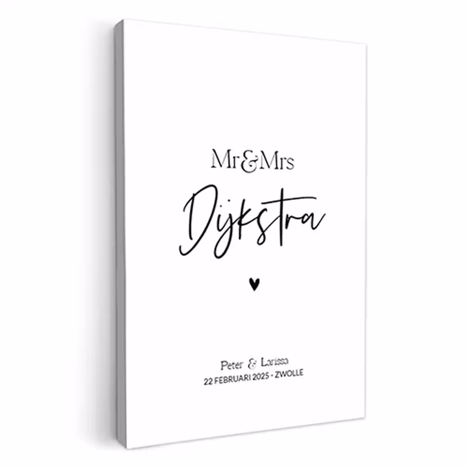 Canvas - Mr & Mrs — 1