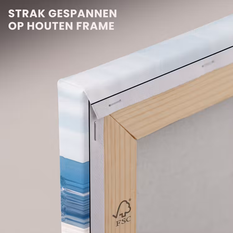 Canvas schilderij - Landschap - Winter - Sneeuw — 7