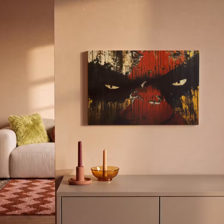 Canvas schilderij - Graffiti - Ogen - Abstract — 2