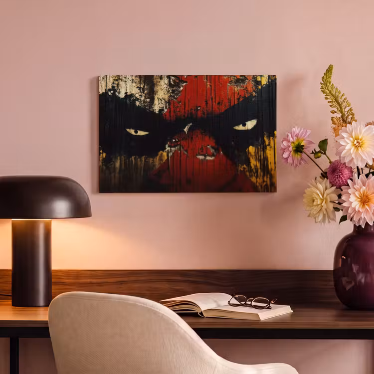 Canvas schilderij - Graffiti - Ogen - Abstract — 6