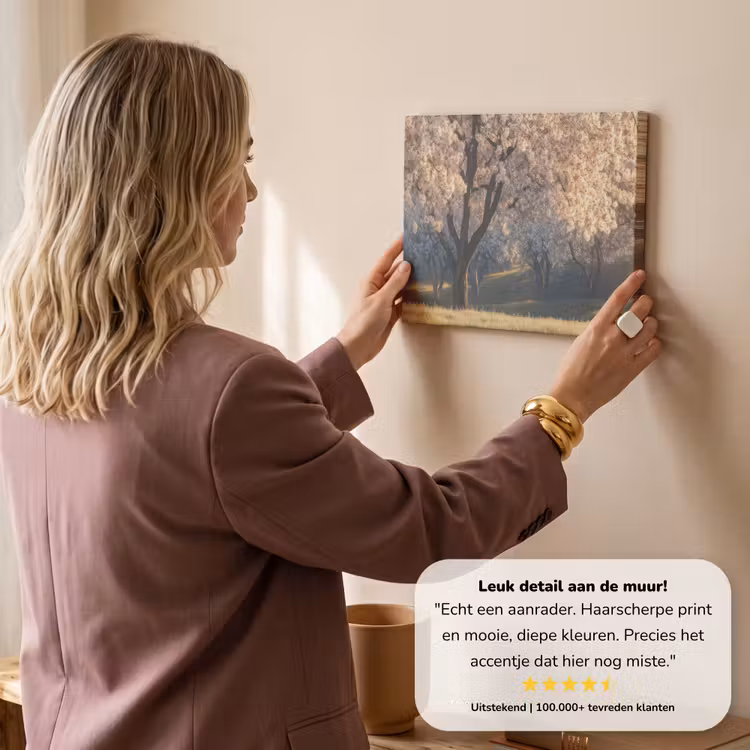 Canvas schilderij - Bomen - Bloesem - Lente — 3