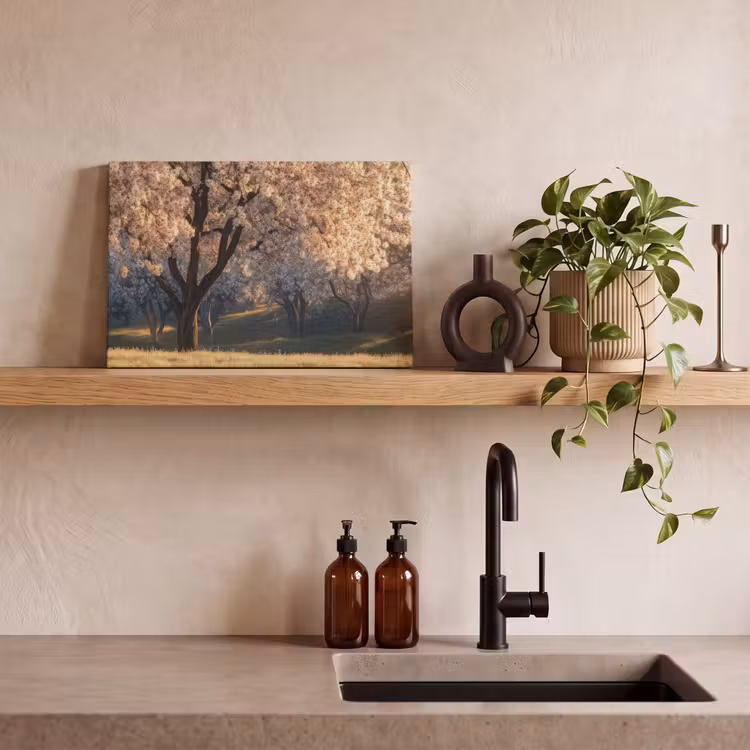 Canvas schilderij - Bomen - Bloesem - Lente — 4