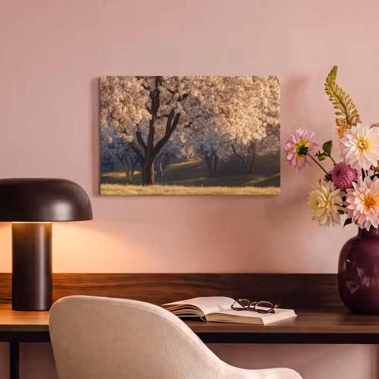 Canvas schilderij - Bomen - Bloesem - Lente — 6