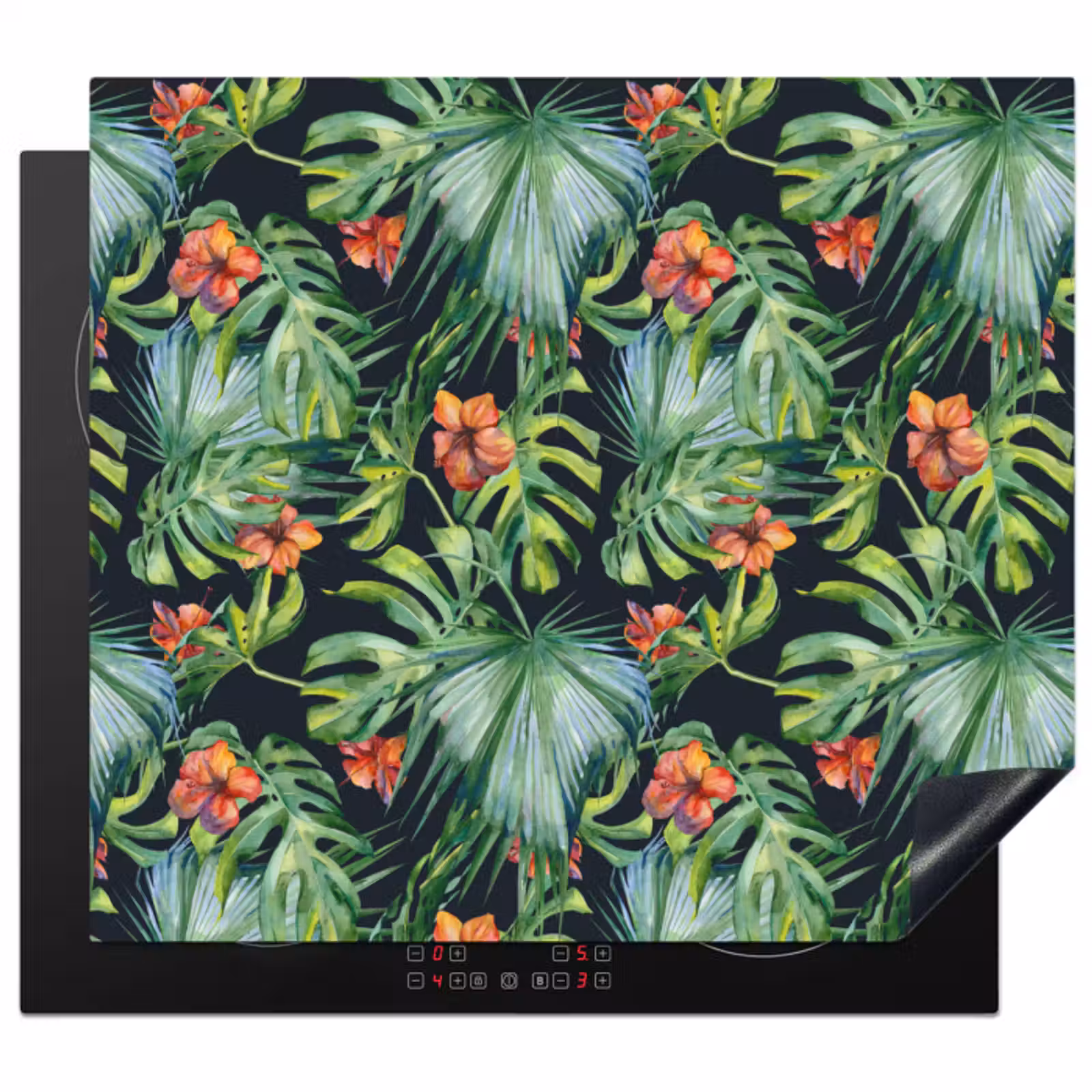 Inductie beschermer - Monstera - Jungle - Bladeren — 1