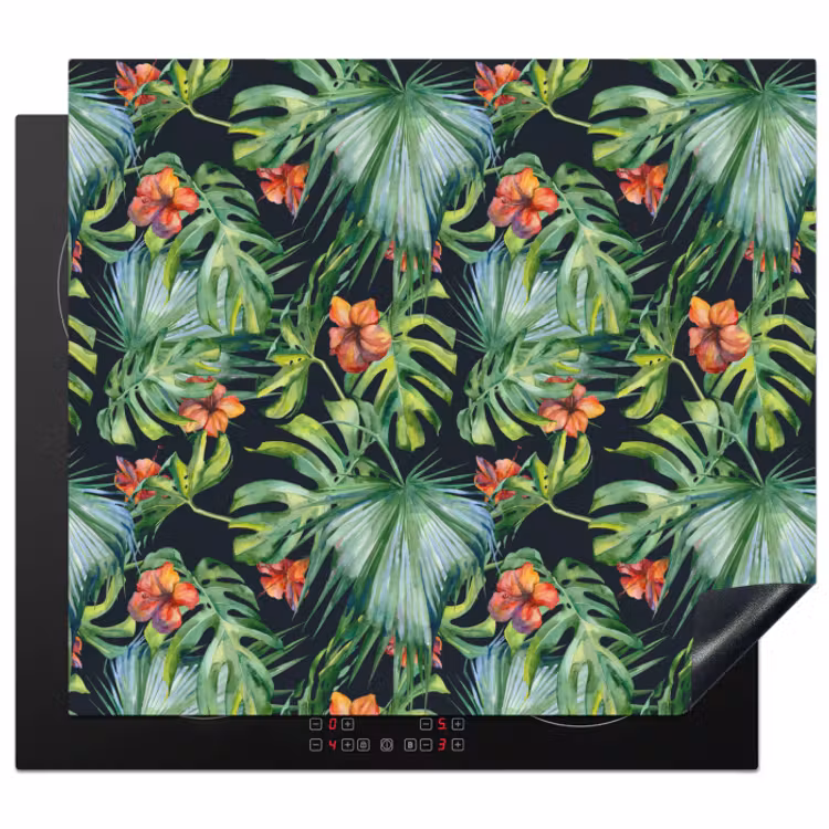 Inductie beschermer - Monstera - Jungle - Bladeren — 1