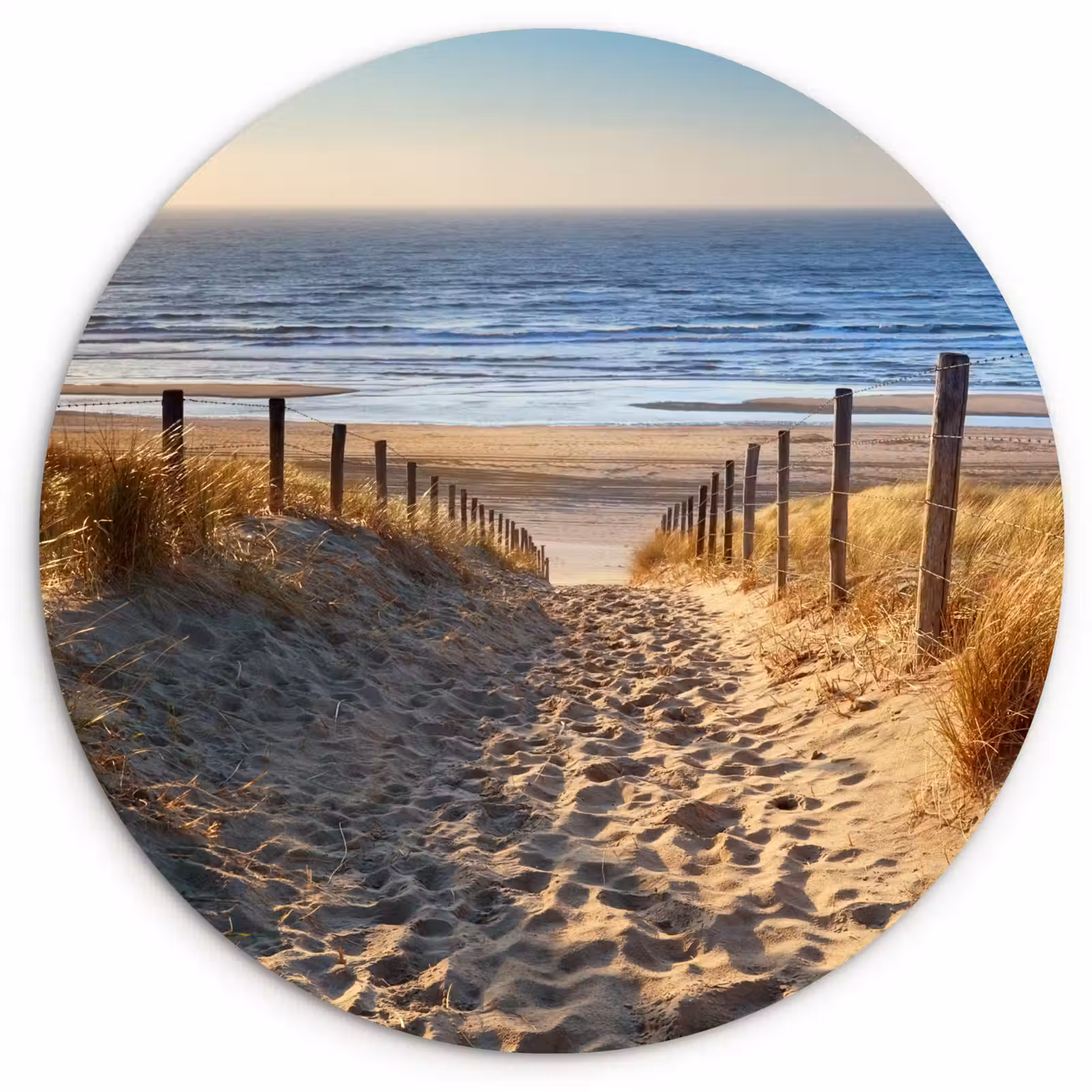 Muurcirkel - Strand - Zee - Nederland - Duinen - Zon — 1