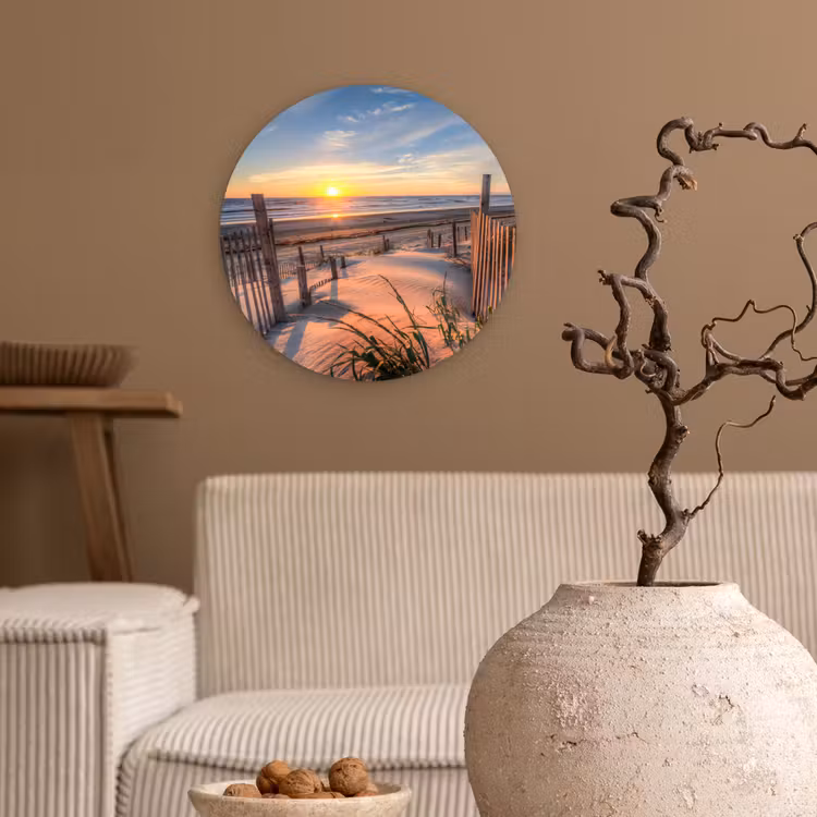 Muurcirkel - Strand - Zee - Duin - Zonsondergang - Landschap — 2