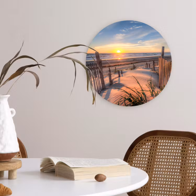 Muurcirkel - Strand - Zee - Duin - Zonsondergang - Landschap — 4