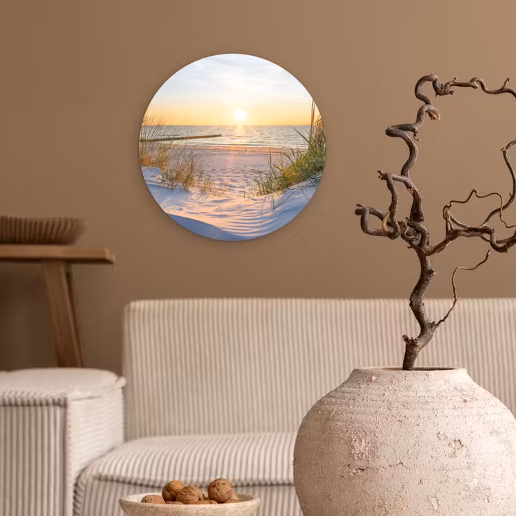 Muurcirkel - Strand - Zon - Duin - Gras - Zand - Horizon — 2