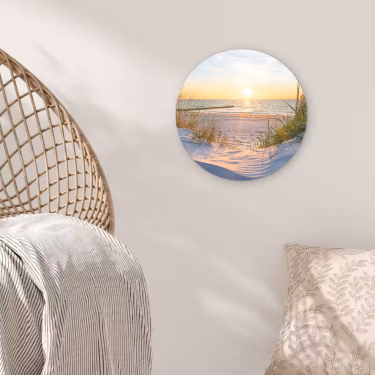 Muurcirkel - Strand - Zon - Duin - Gras - Zand - Horizon — 5