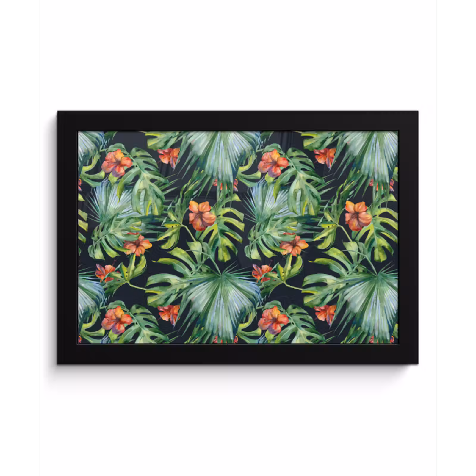 Poster met lijst - Monstera - Jungle - Bladeren — 1