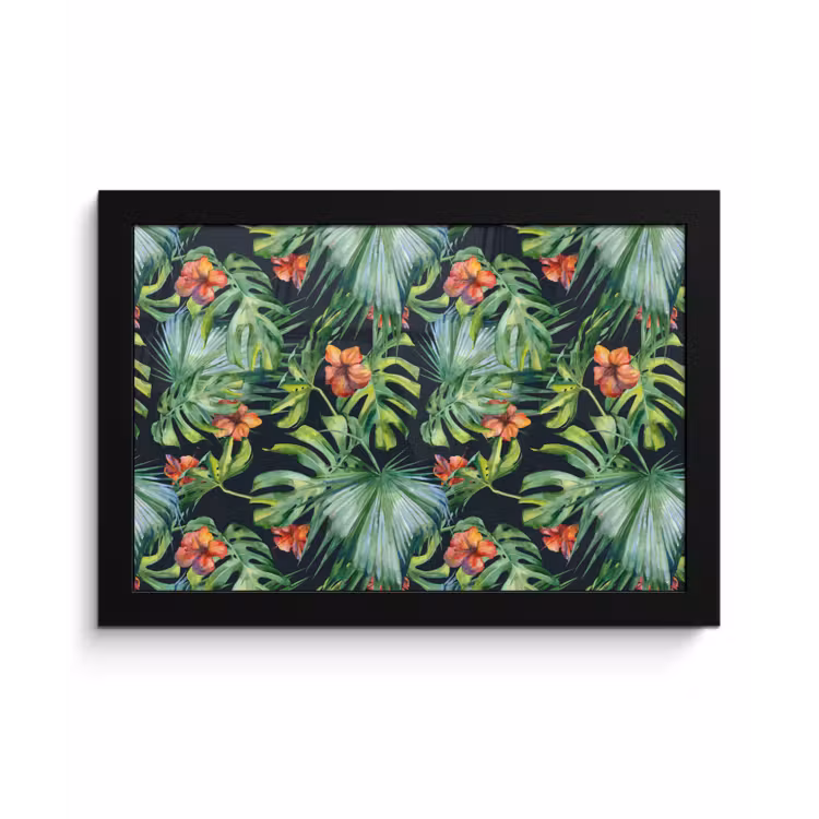 Poster met lijst - Monstera - Jungle - Bladeren — 1