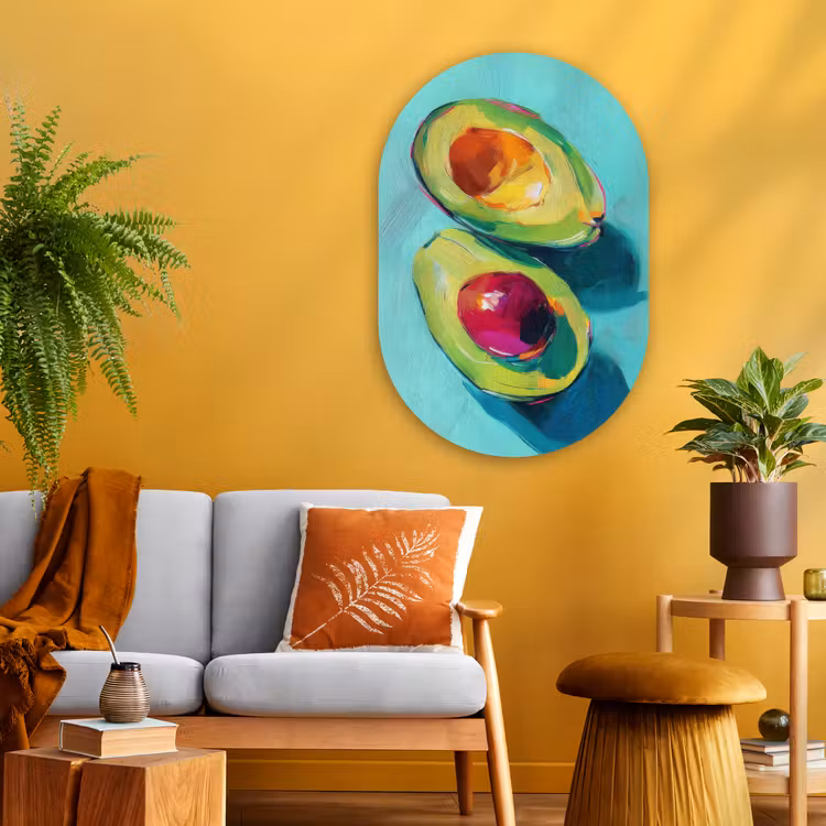 Wandoval Glas – Avocado - Groen - Pit - Schaduw — 3