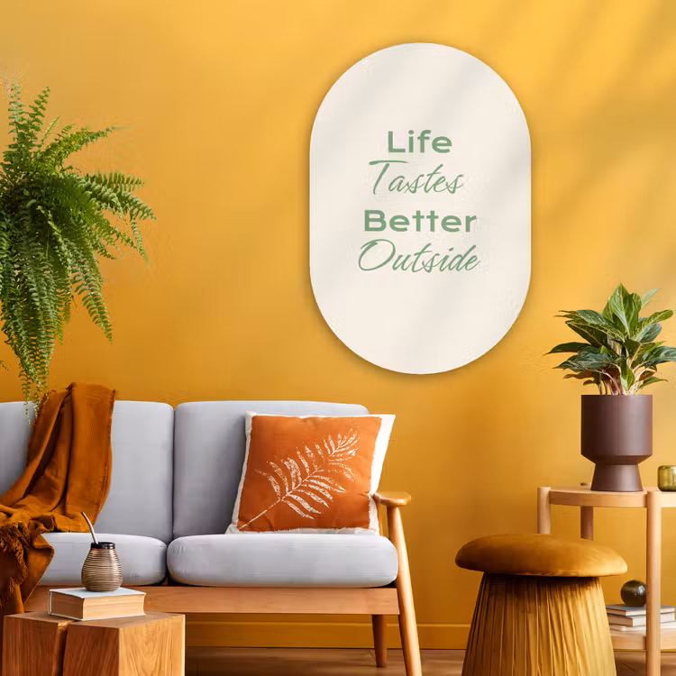 Wandoval Glas – Tekst - Sierlijk - Letters - Groen — 3