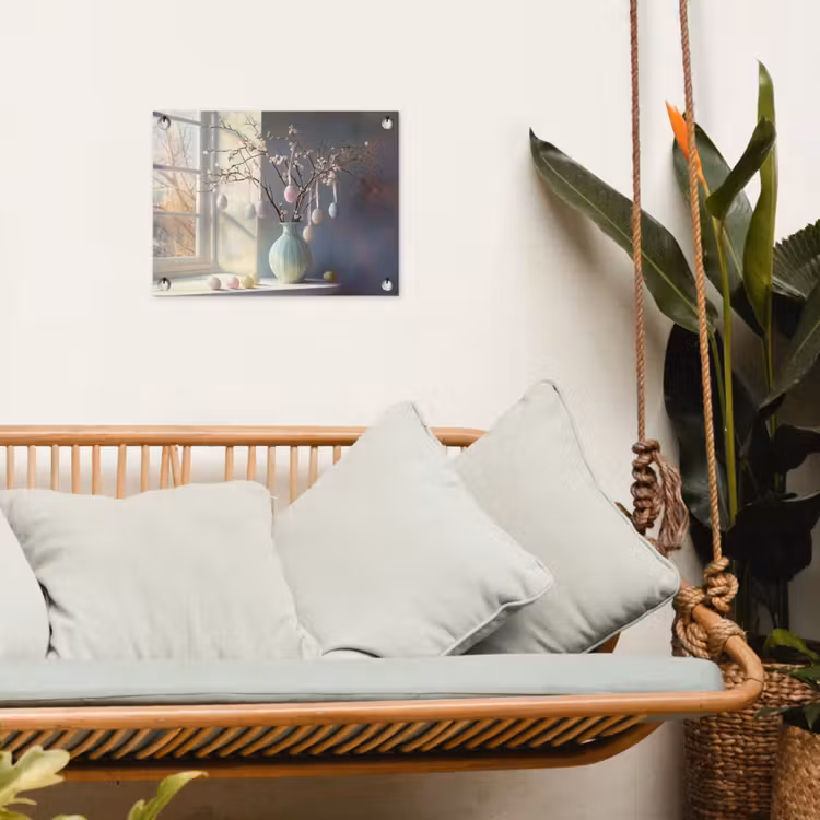 Tuinposter - Stilleven - Vaas - Paastak — 5