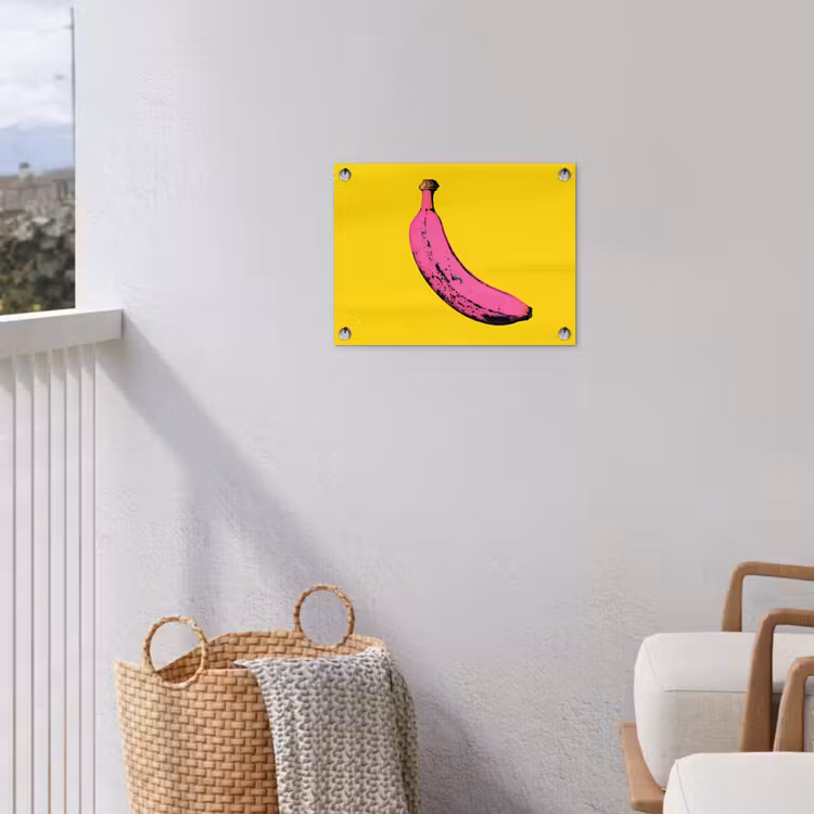 Tuinposter - Banaan - Grafisch - Geel — 3