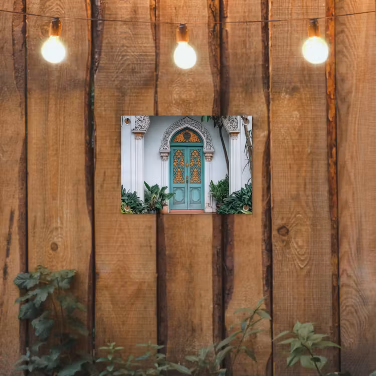 Tuinposter - Deur - Patronen - Planten — 2