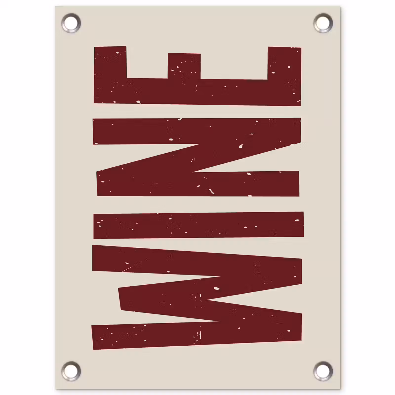 Tuinposter - Wine - Red - Decoratie - Japandi — 1