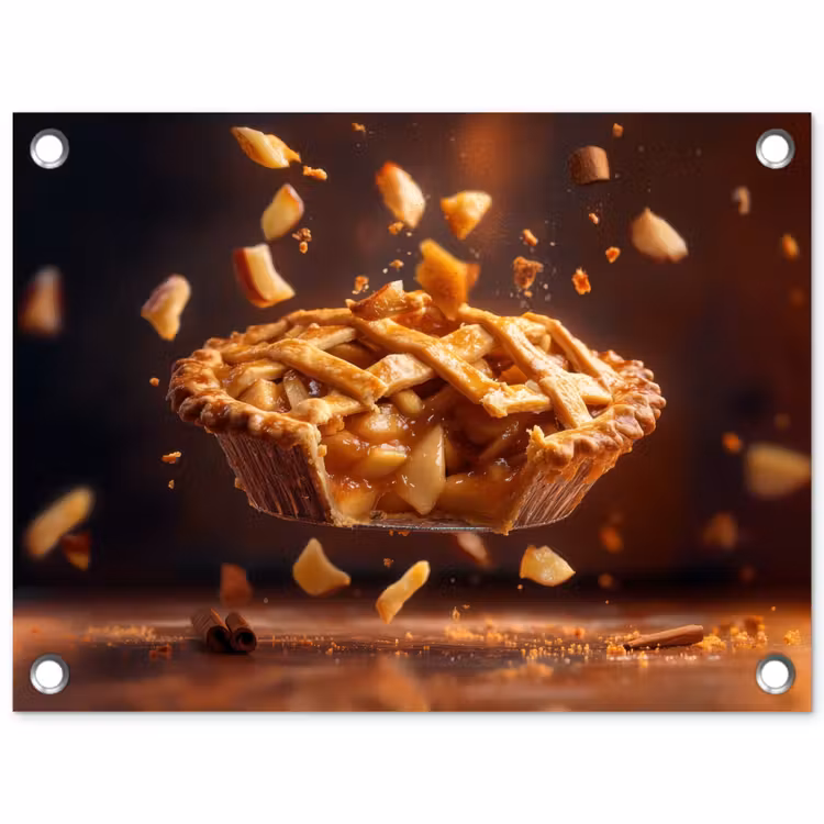 Tuinposter - Appel - Taart - Warm - Eten — 1