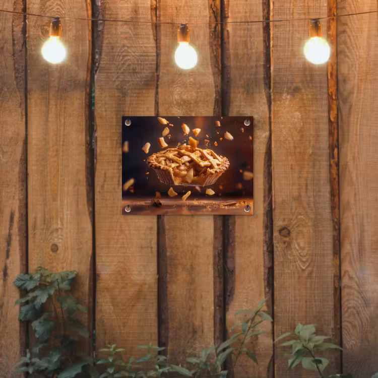 Tuinposter - Appel - Taart - Warm - Eten — 2