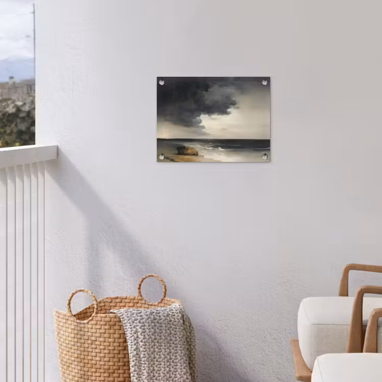 Tuinposter - Kust - Golven - Rots - Storm — 3