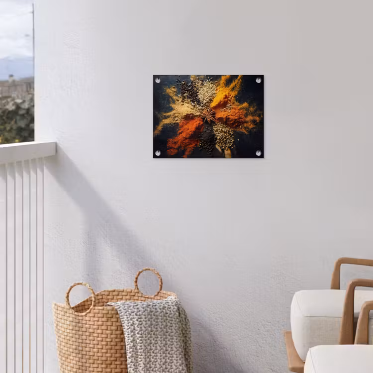 Tuinposter - Specerijen - Explosie - Oranje — 3